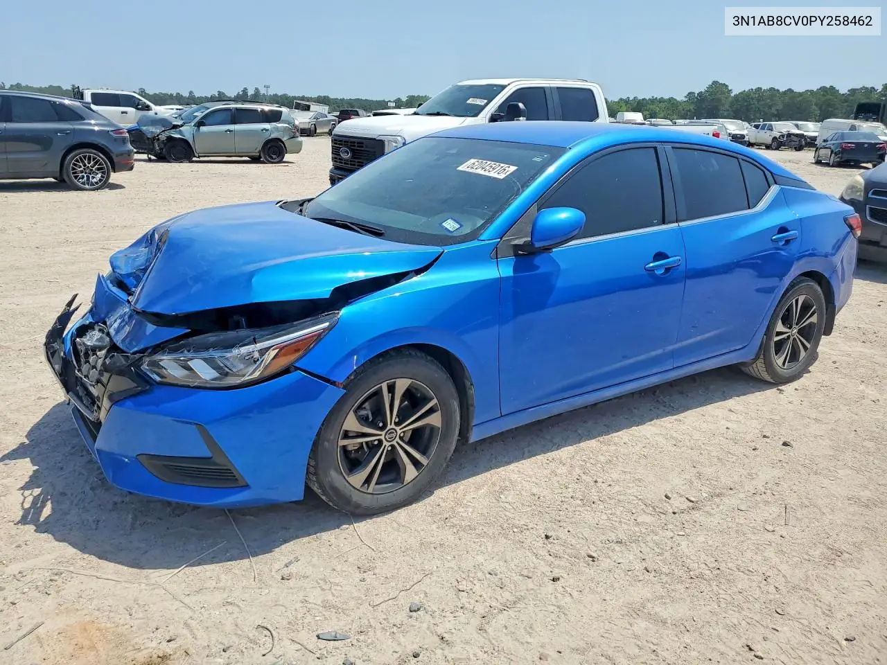 2023 Nissan Sentra Sv VIN: 3N1AB8CV0PY258462 Lot: 62045916