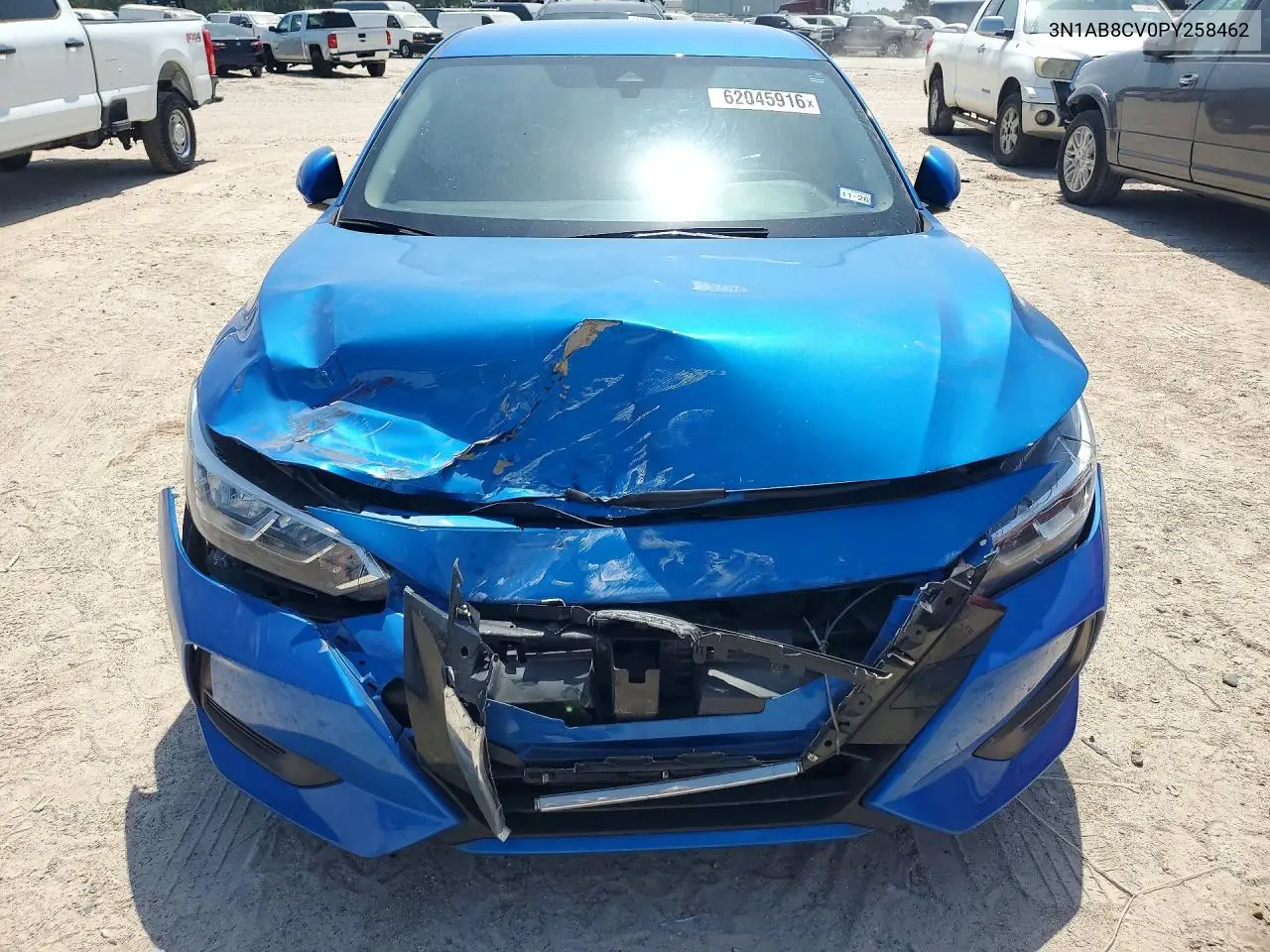 2023 Nissan Sentra Sv VIN: 3N1AB8CV0PY258462 Lot: 62045916