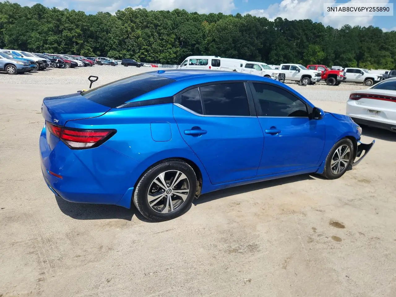 2023 Nissan Sentra Sv VIN: 3N1AB8CV6PY255890 Lot: 62135376