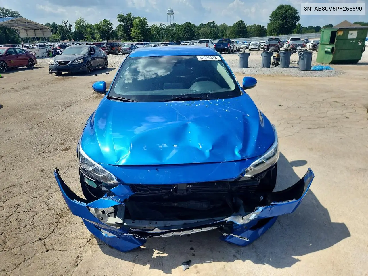 2023 Nissan Sentra Sv VIN: 3N1AB8CV6PY255890 Lot: 62135376