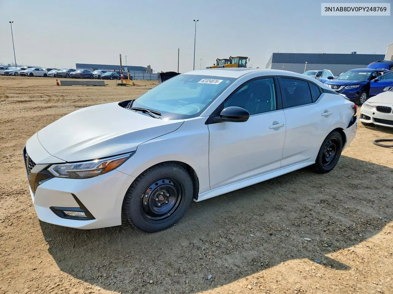 2023 Nissan Sentra Sr VIN: 3N1AB8DV0PY248769 Lot: 62324876