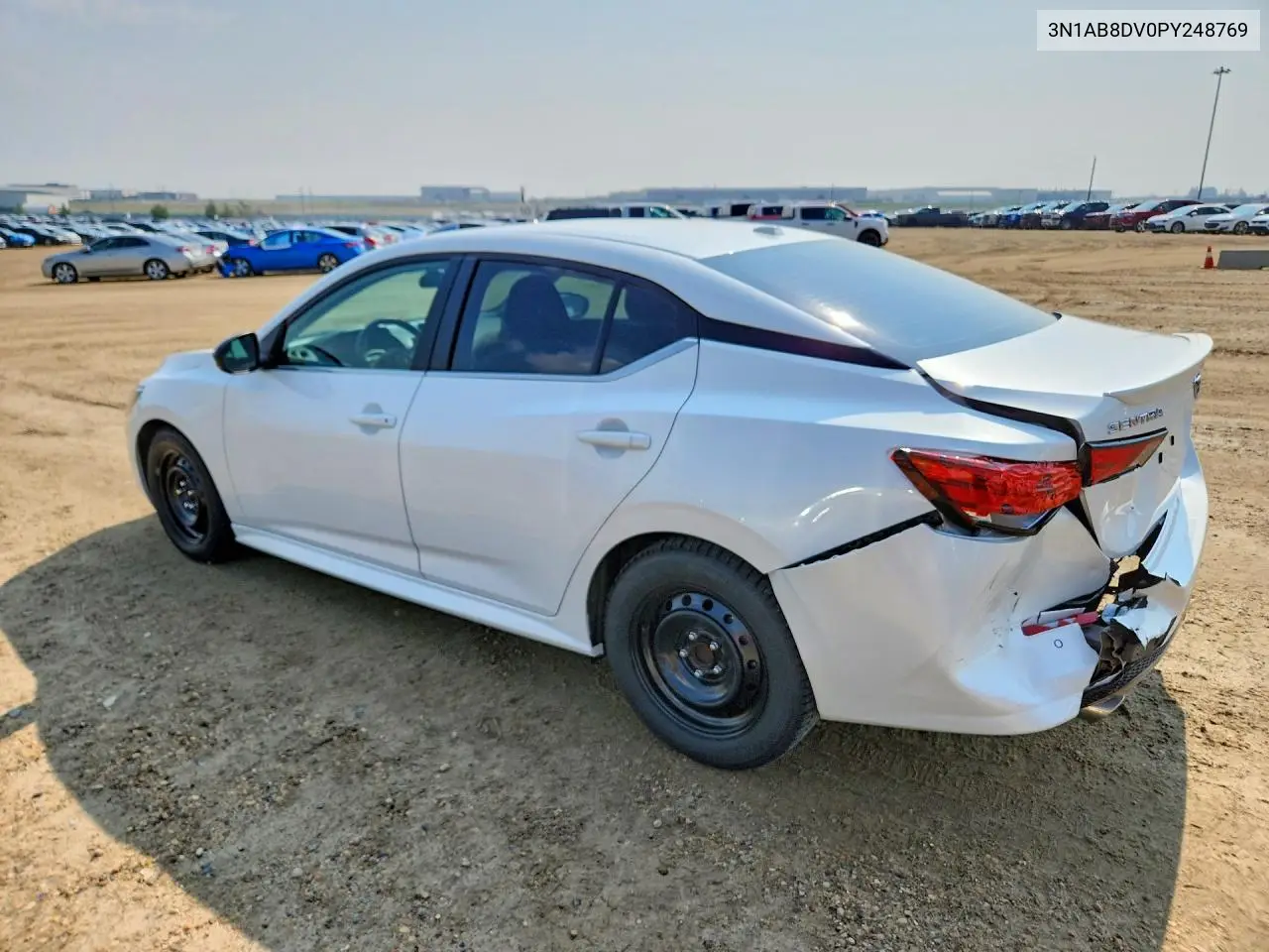 2023 Nissan Sentra Sr VIN: 3N1AB8DV0PY248769 Lot: 62324876