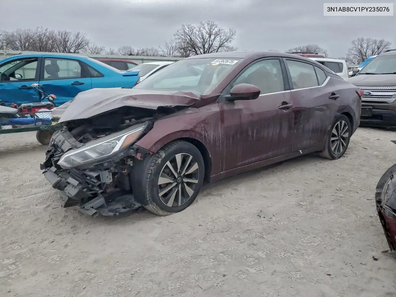 3N1AB8CV1PY235076 2023 Nissan Sentra Sv
