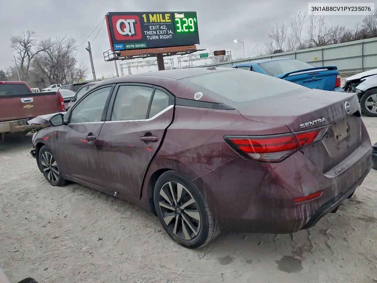 3N1AB8CV1PY235076 2023 Nissan Sentra Sv