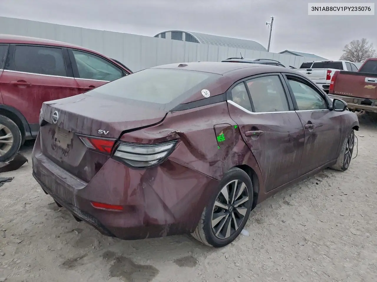 3N1AB8CV1PY235076 2023 Nissan Sentra Sv