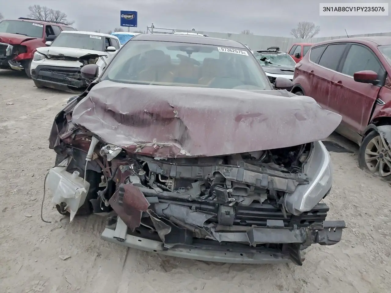 3N1AB8CV1PY235076 2023 Nissan Sentra Sv