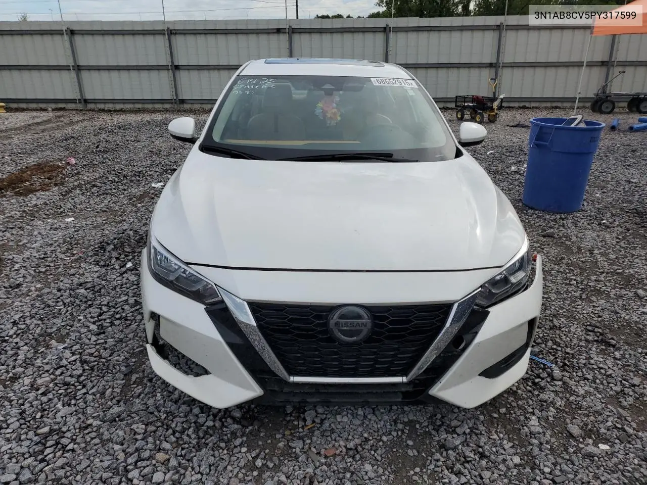 3N1AB8CV5PY317599 2023 Nissan Sentra Sv