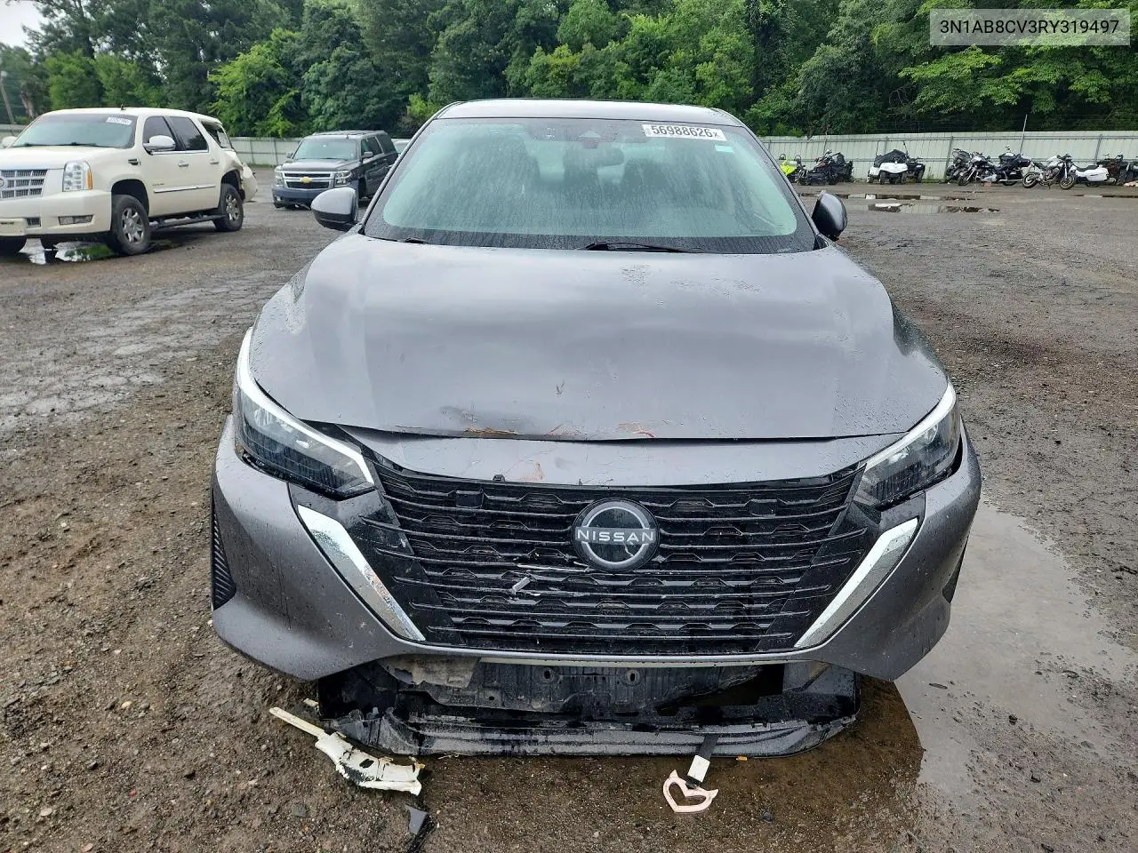 2024 Nissan Sentra Sv VIN: 3N1AB8CV3RY319497 Lot: 56988626
