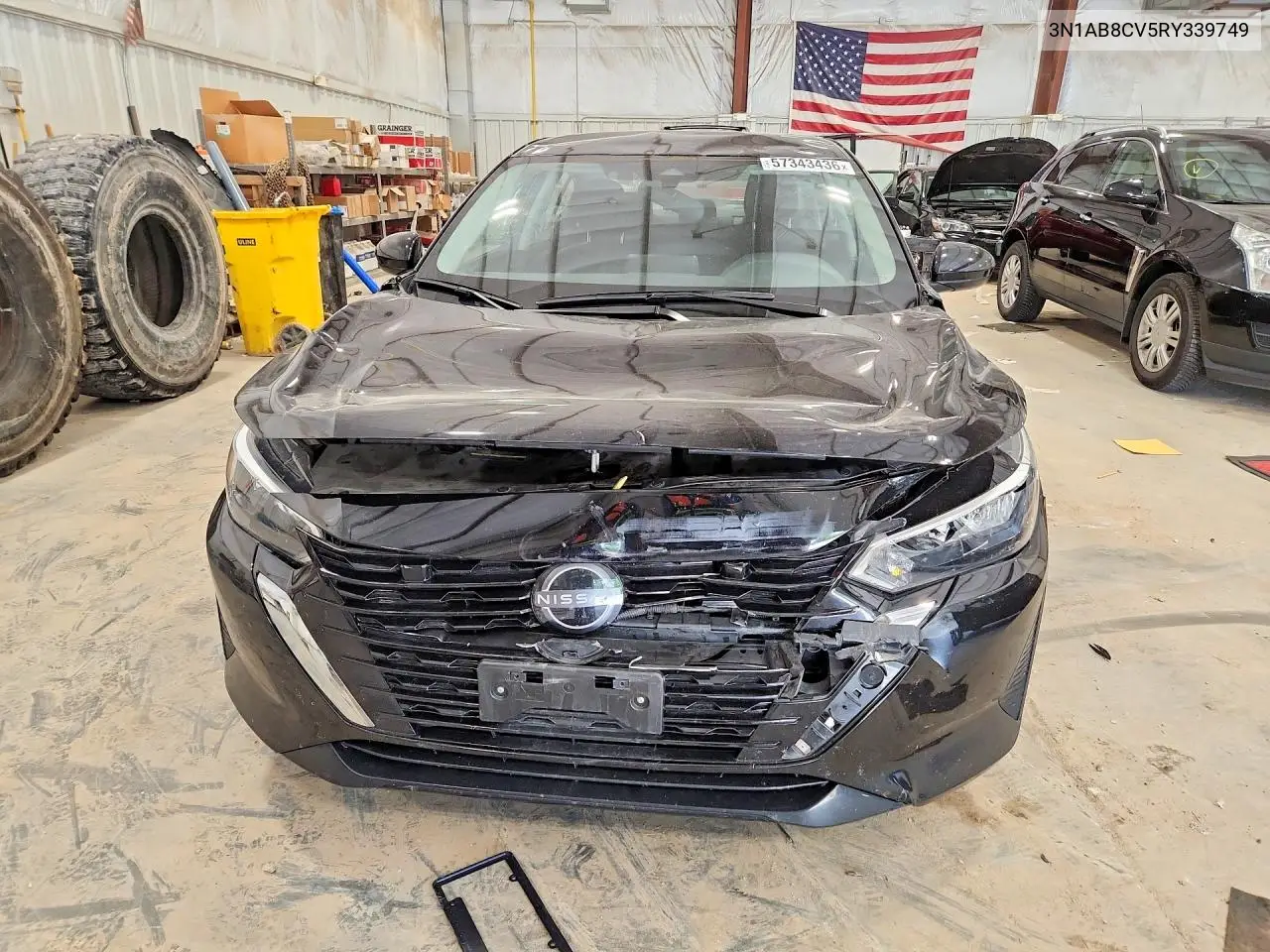 2024 Nissan Sentra Sv VIN: 3N1AB8CV5RY339749 Lot: 57343436