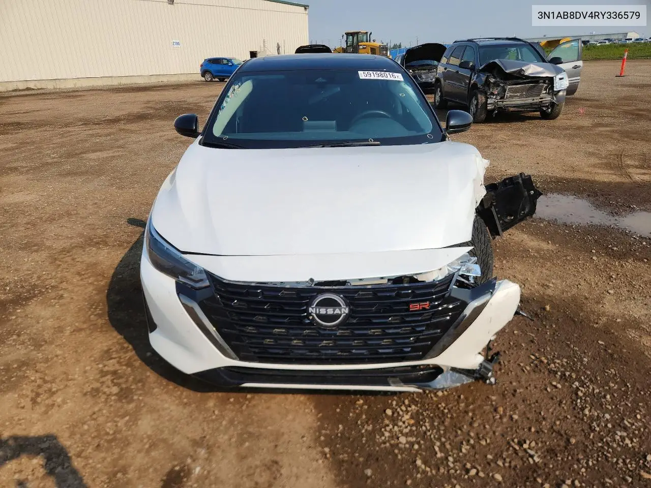 2024 Nissan Sentra Sr VIN: 3N1AB8DV4RY336579 Lot: 59198016