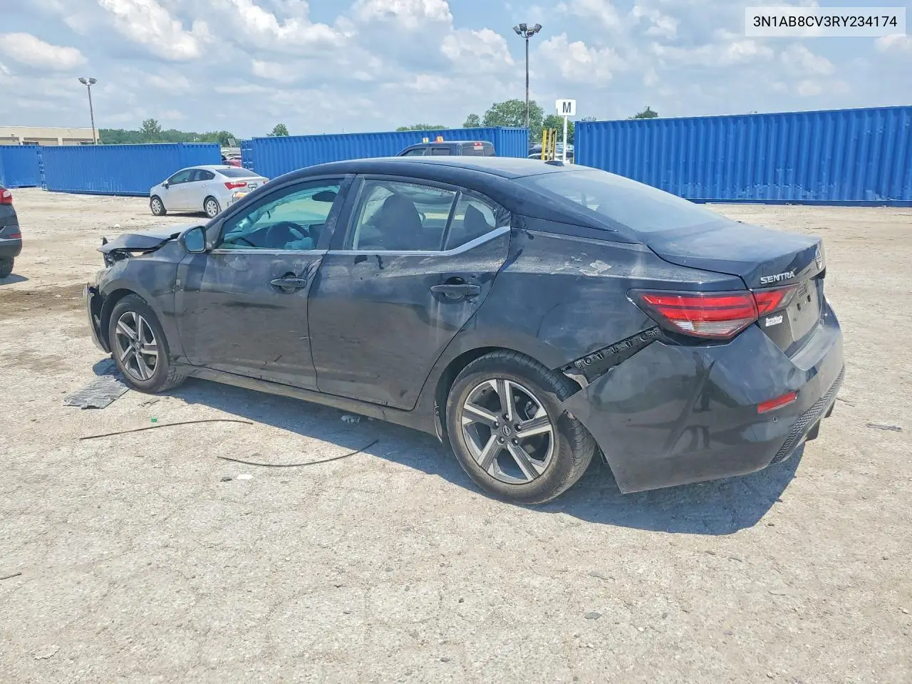 2024 Nissan Sentra Sv VIN: 3N1AB8CV3RY234174 Lot: 61247636