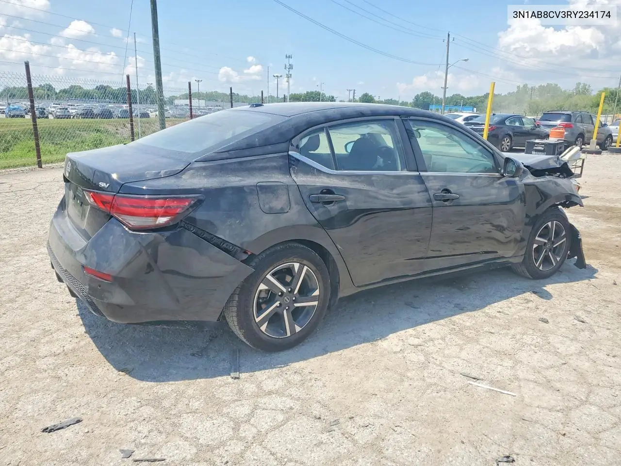 2024 Nissan Sentra Sv VIN: 3N1AB8CV3RY234174 Lot: 61247636