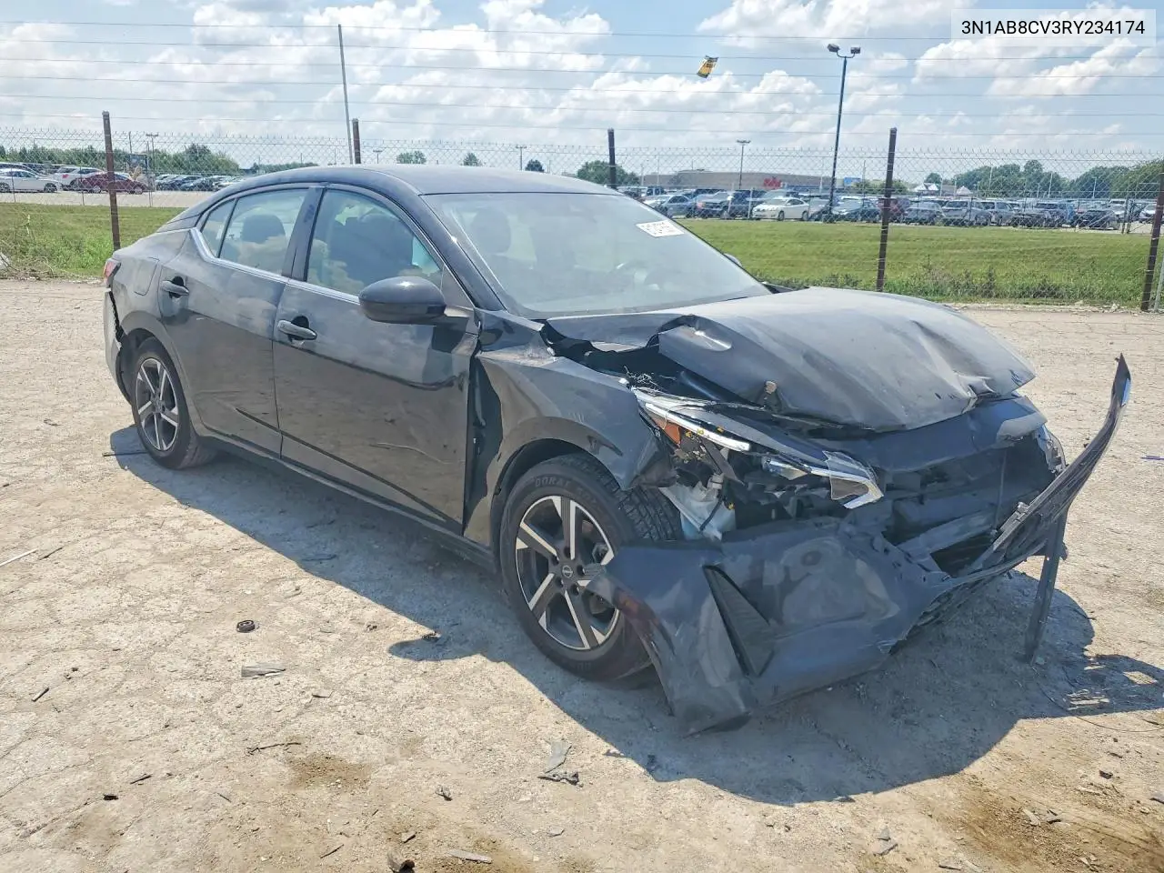 2024 Nissan Sentra Sv VIN: 3N1AB8CV3RY234174 Lot: 61247636