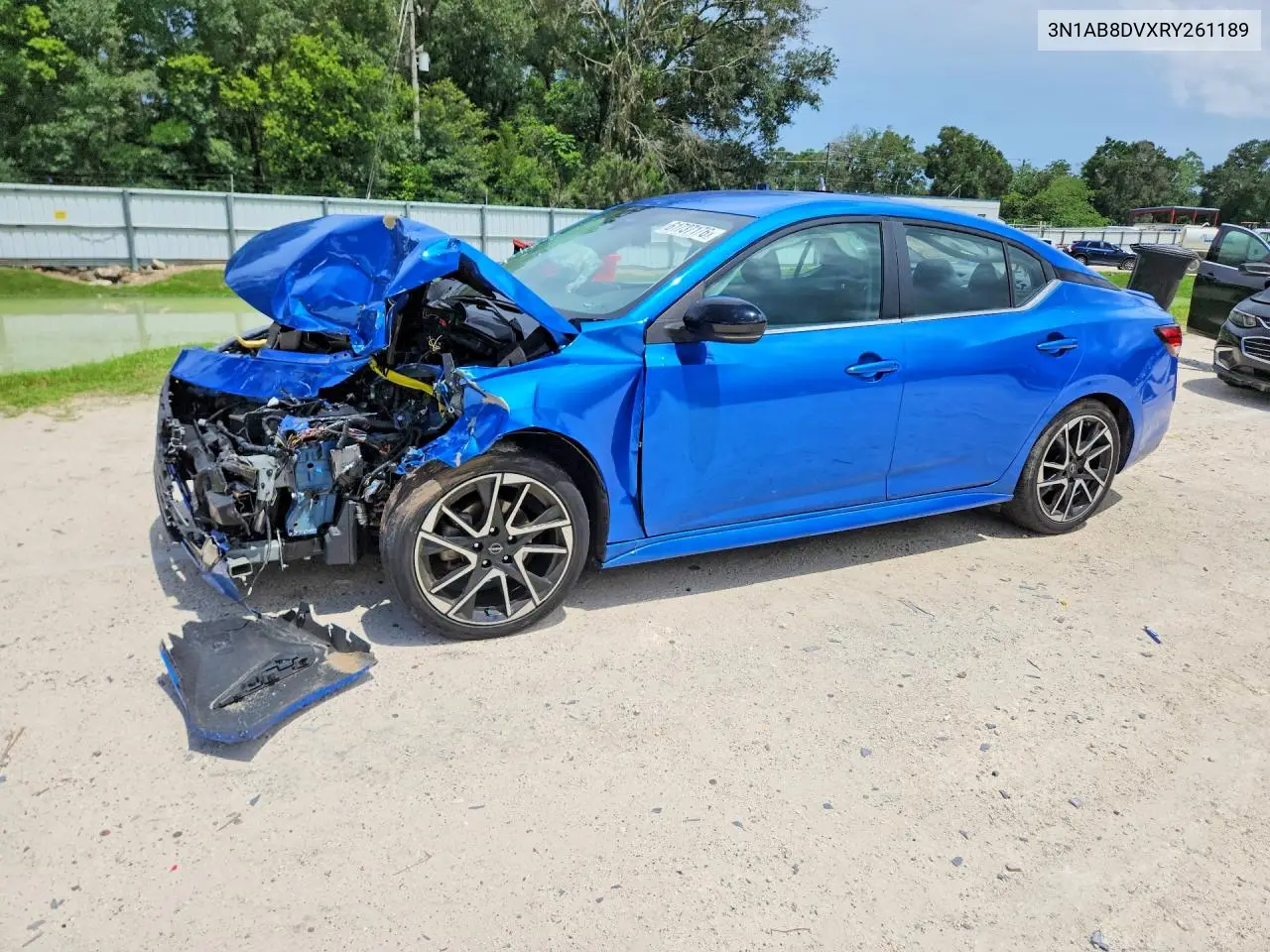 2024 Nissan Sentra Sr VIN: 3N1AB8DVXRY261189 Lot: 61737176