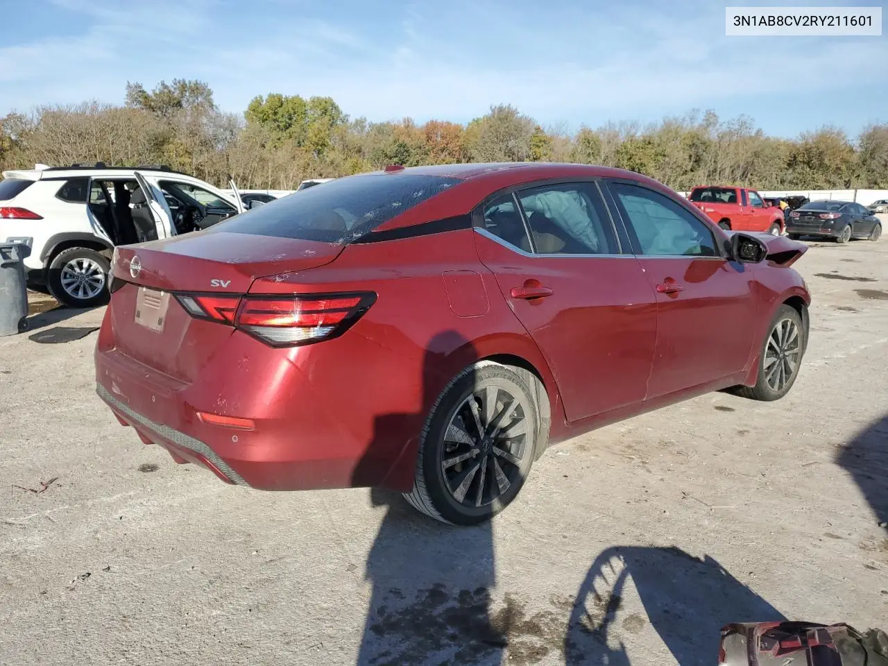 3N1AB8CV2RY211601 2024 Nissan Sentra Sv