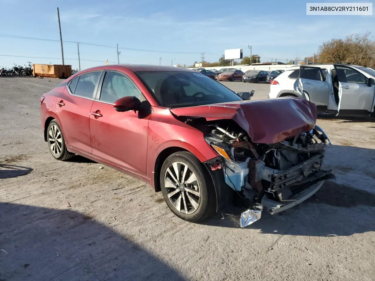 3N1AB8CV2RY211601 2024 Nissan Sentra Sv