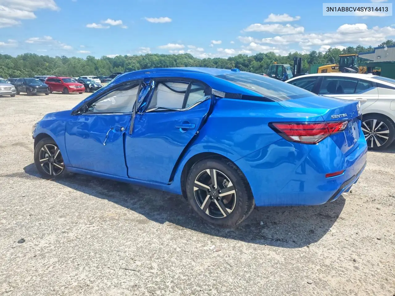 2025 Nissan Sentra Sv VIN: 3N1AB8CV4SY314413 Lot: 57881776