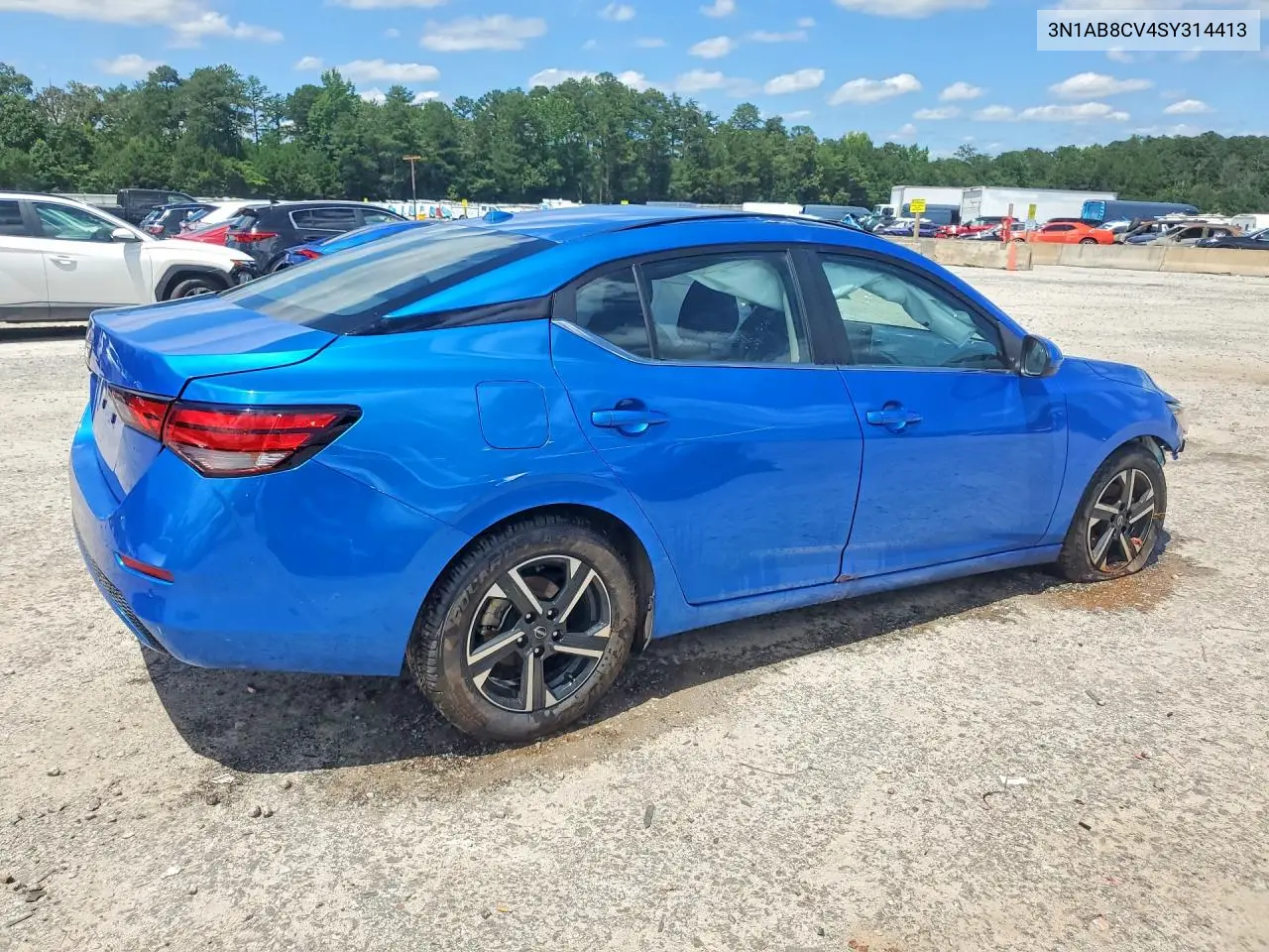 2025 Nissan Sentra Sv VIN: 3N1AB8CV4SY314413 Lot: 57881776