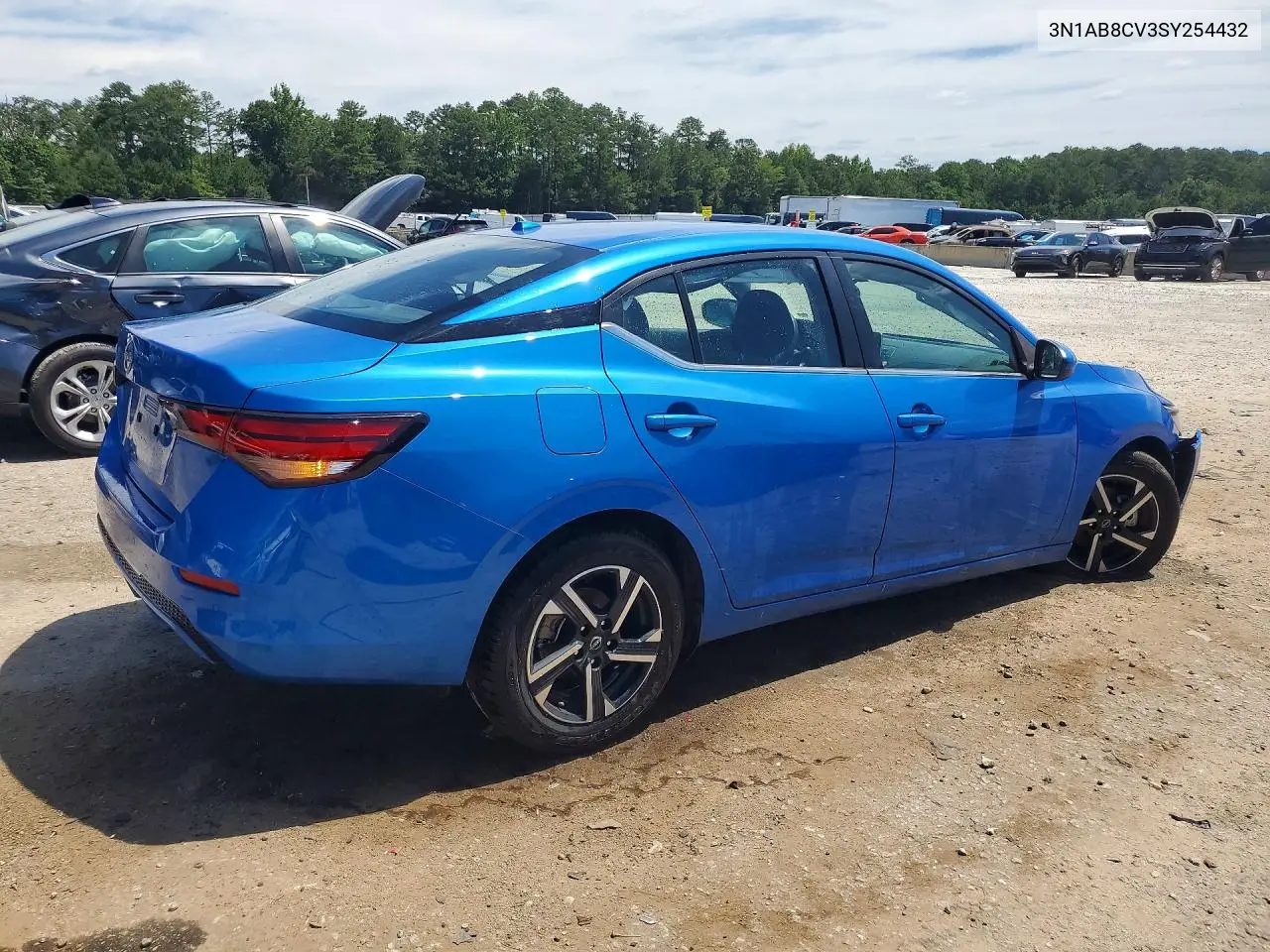 2025 Nissan Sentra Sv VIN: 3N1AB8CV3SY254432 Lot: 58405556