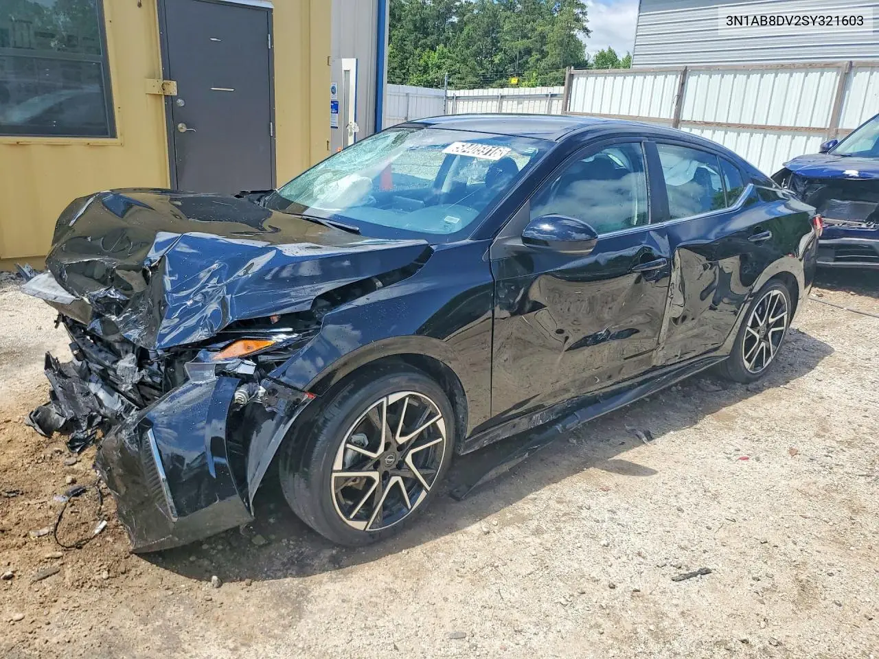 2025 Nissan Sentra Sr VIN: 3N1AB8DV2SY321603 Lot: 58405916