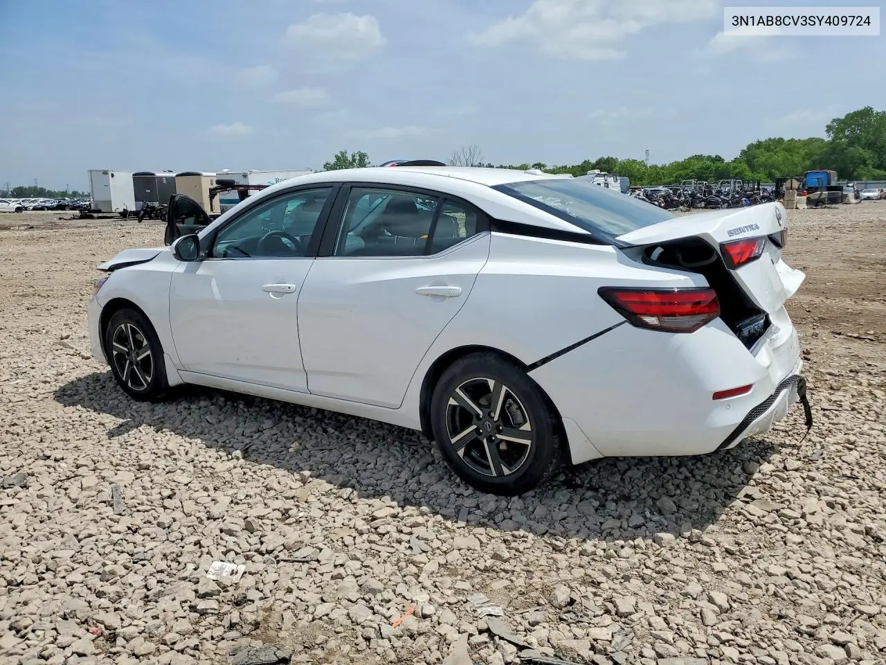 2025 Nissan Sentra Sv VIN: 3N1AB8CV3SY409724 Lot: 59138916