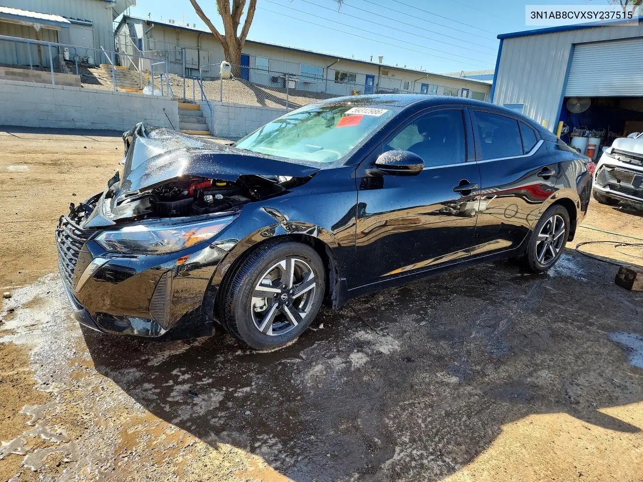 2025 Nissan Sentra Sv VIN: 3N1AB8CVXSY237515 Lot: 59312986