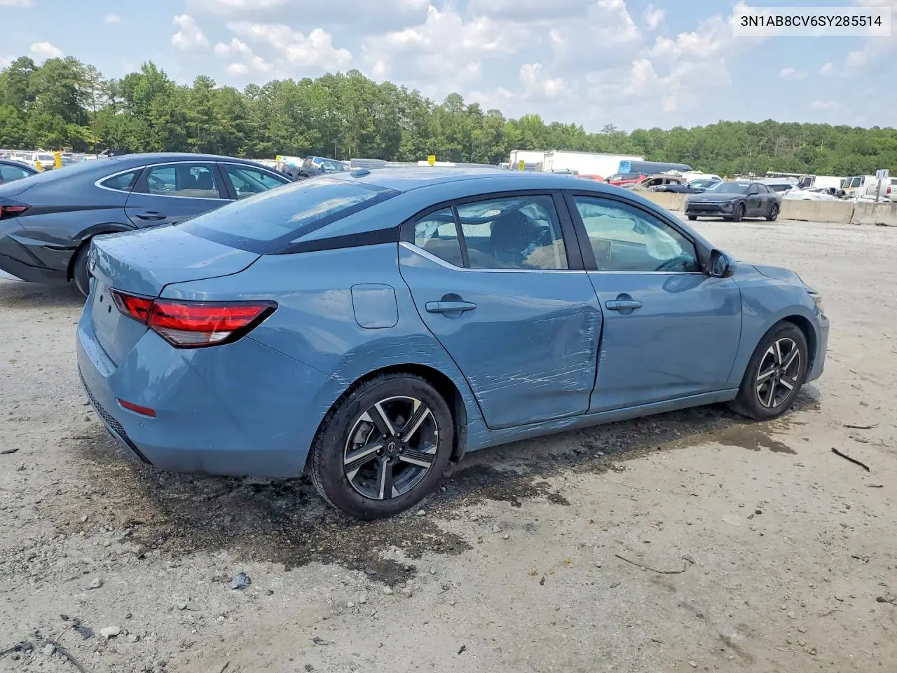 2025 Nissan Sentra Sv VIN: 3N1AB8CV6SY285514 Lot: 59774836