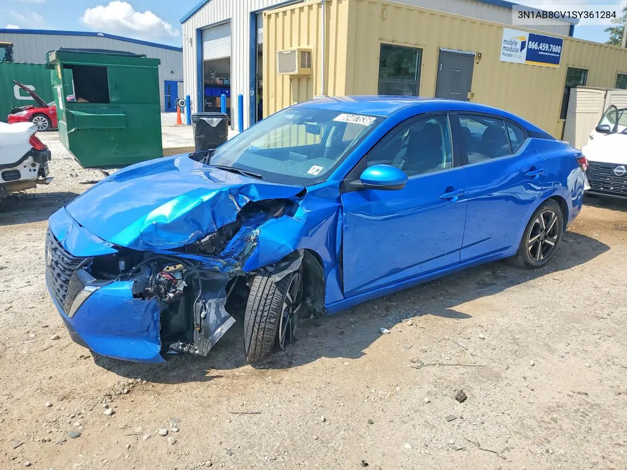 2025 Nissan Sentra Sv VIN: 3N1AB8CV1SY361284 Lot: 60487636