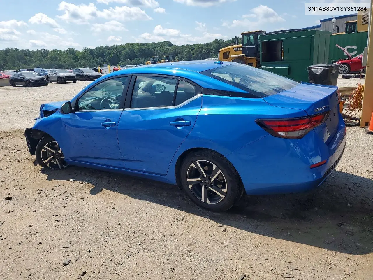 2025 Nissan Sentra Sv VIN: 3N1AB8CV1SY361284 Lot: 60487636