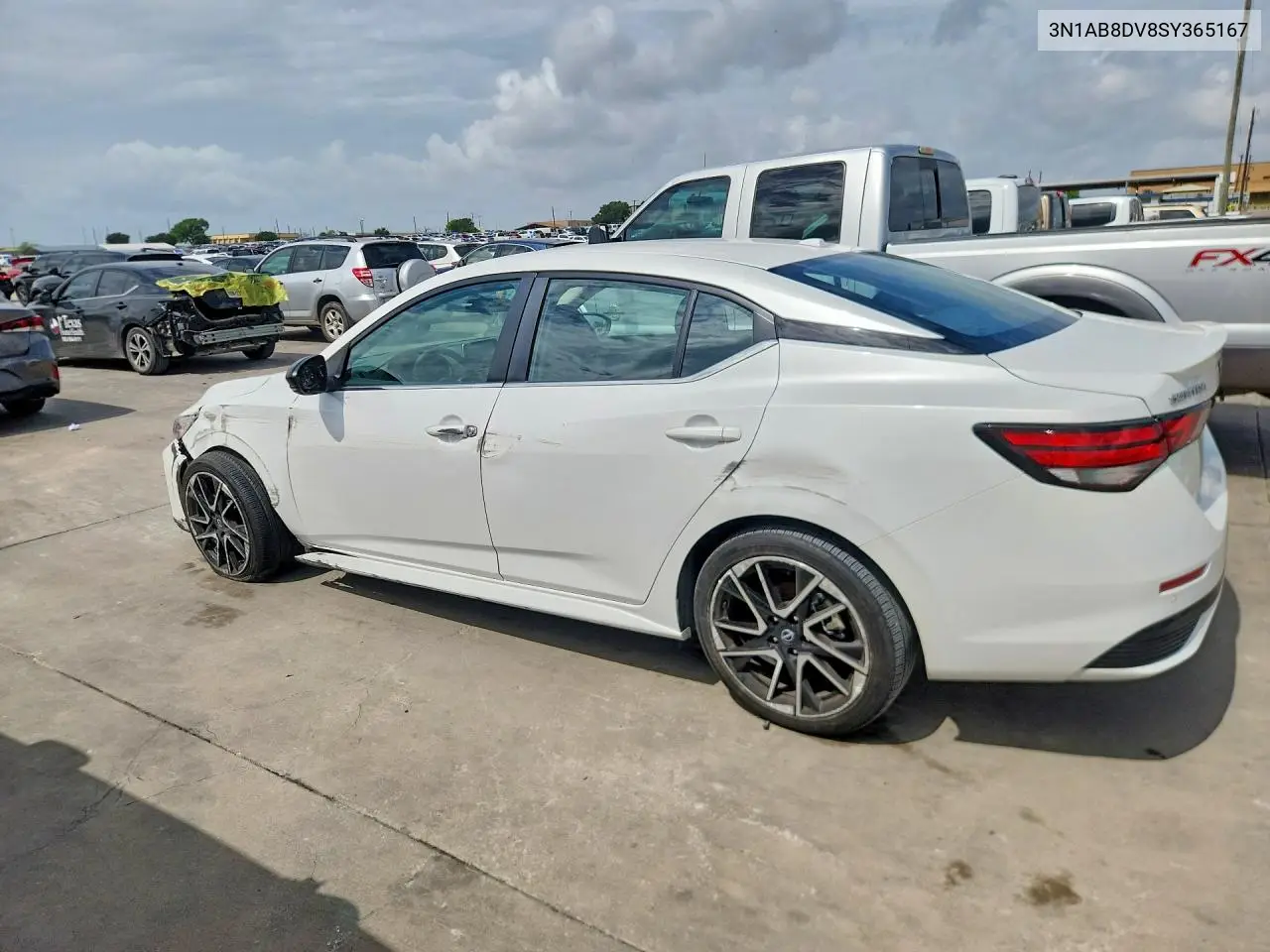 2025 Nissan Sentra Sr VIN: 3N1AB8DV8SY365167 Lot: 60526936