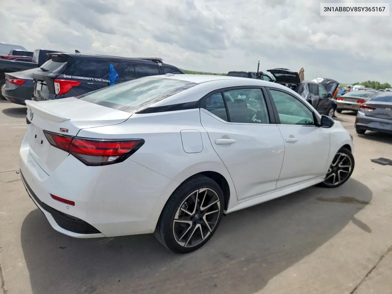 2025 Nissan Sentra Sr VIN: 3N1AB8DV8SY365167 Lot: 60526936