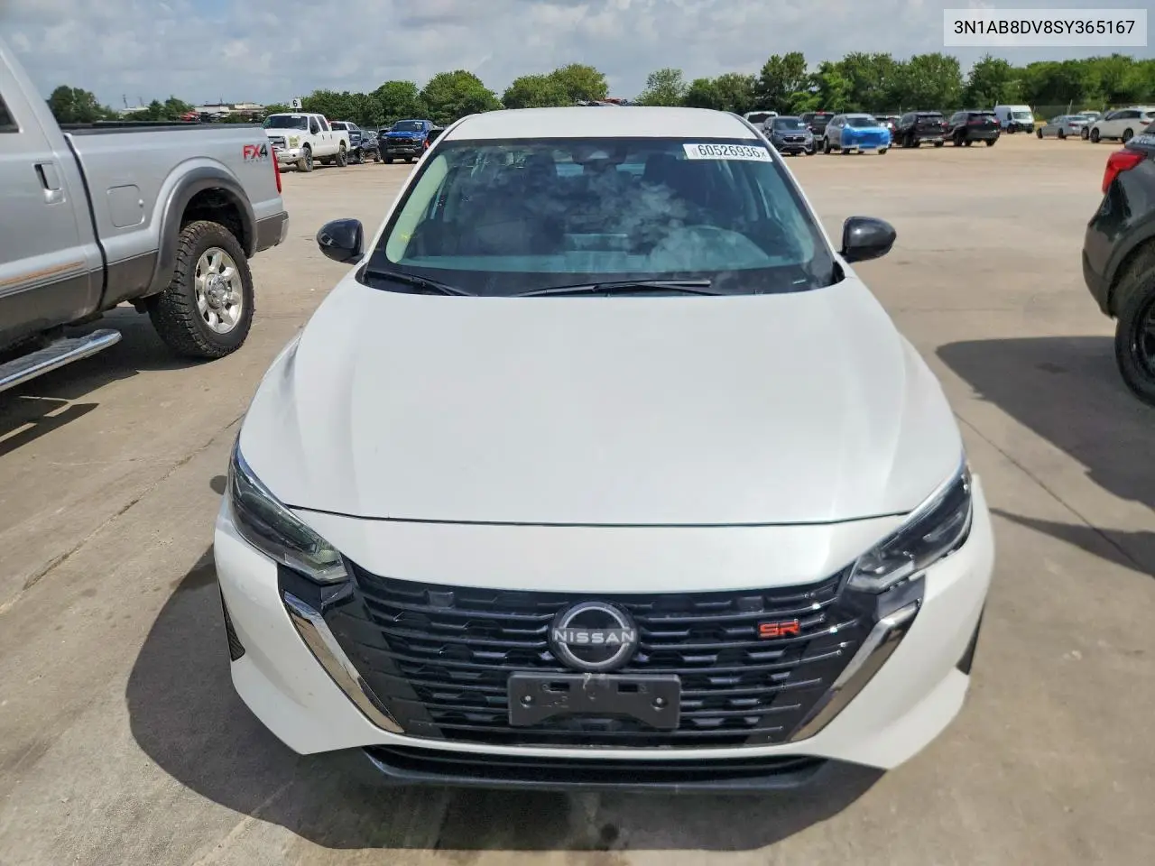 2025 Nissan Sentra Sr VIN: 3N1AB8DV8SY365167 Lot: 60526936