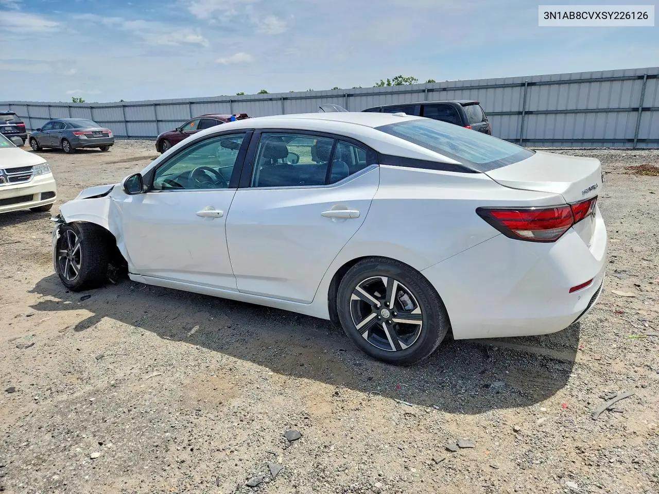 2025 Nissan Sentra Sv VIN: 3N1AB8CVXSY226126 Lot: 61350166