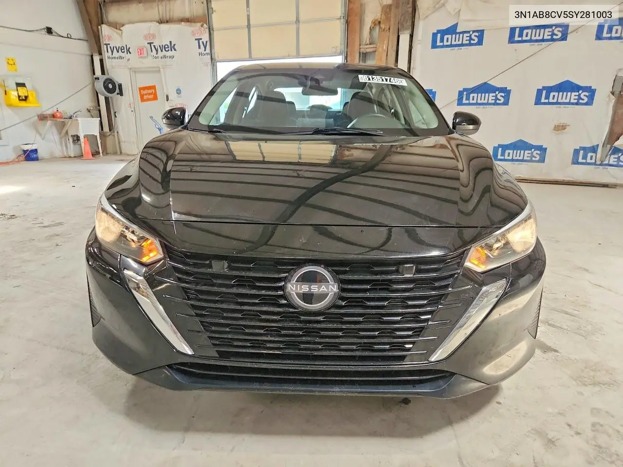 2025 Nissan Sentra Sv VIN: 3N1AB8CV5SY281003 Lot: 61351746