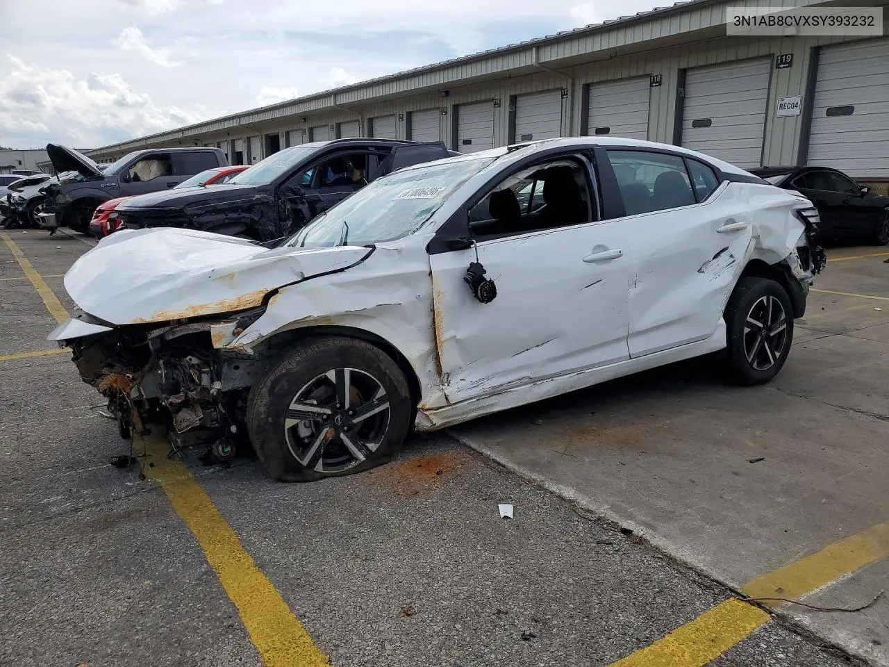2025 Nissan Sentra Sv VIN: 3N1AB8CVXSY393232 Lot: 61806496