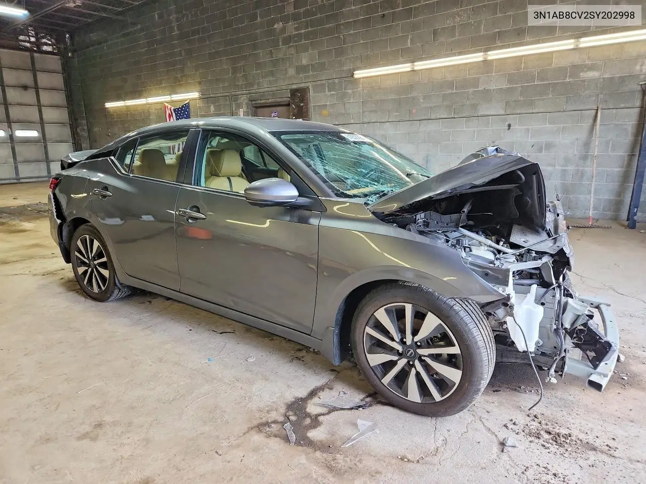 2025 Nissan Sentra Sv VIN: 3N1AB8CV2SY202998 Lot: 61932706
