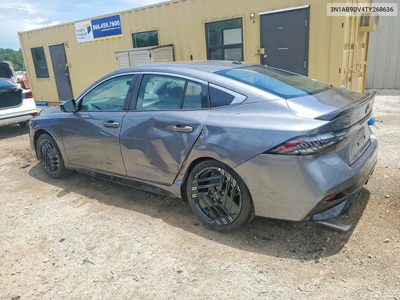 2026 Nissan Sentra Sr VIN: 3N1AB9DV4TY268636 Lot: 57878466