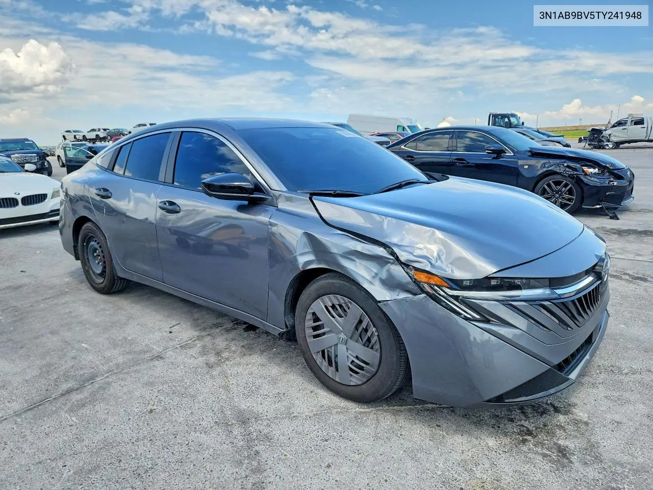 2026 Nissan Sentra S VIN: 3N1AB9BV5TY241948 Lot: 58740046