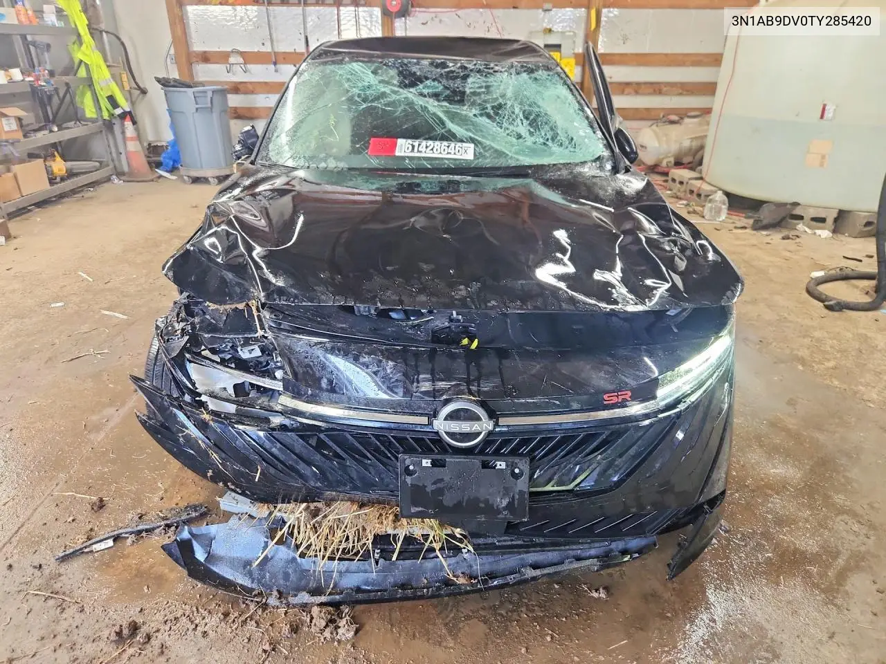 2026 Nissan Sentra Sr VIN: 3N1AB9DV0TY285420 Lot: 61428646