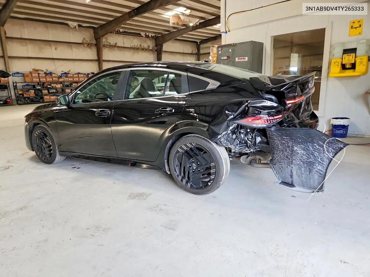 2026 Nissan Sentra Sr VIN: 3N1AB9DV4TY265333 Lot: 61895176