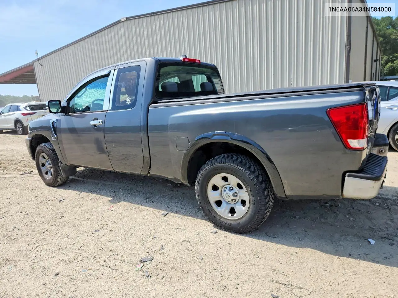 2004 Nissan Titan Xe VIN: 1N6AA06A34N584000 Lot: 61242016