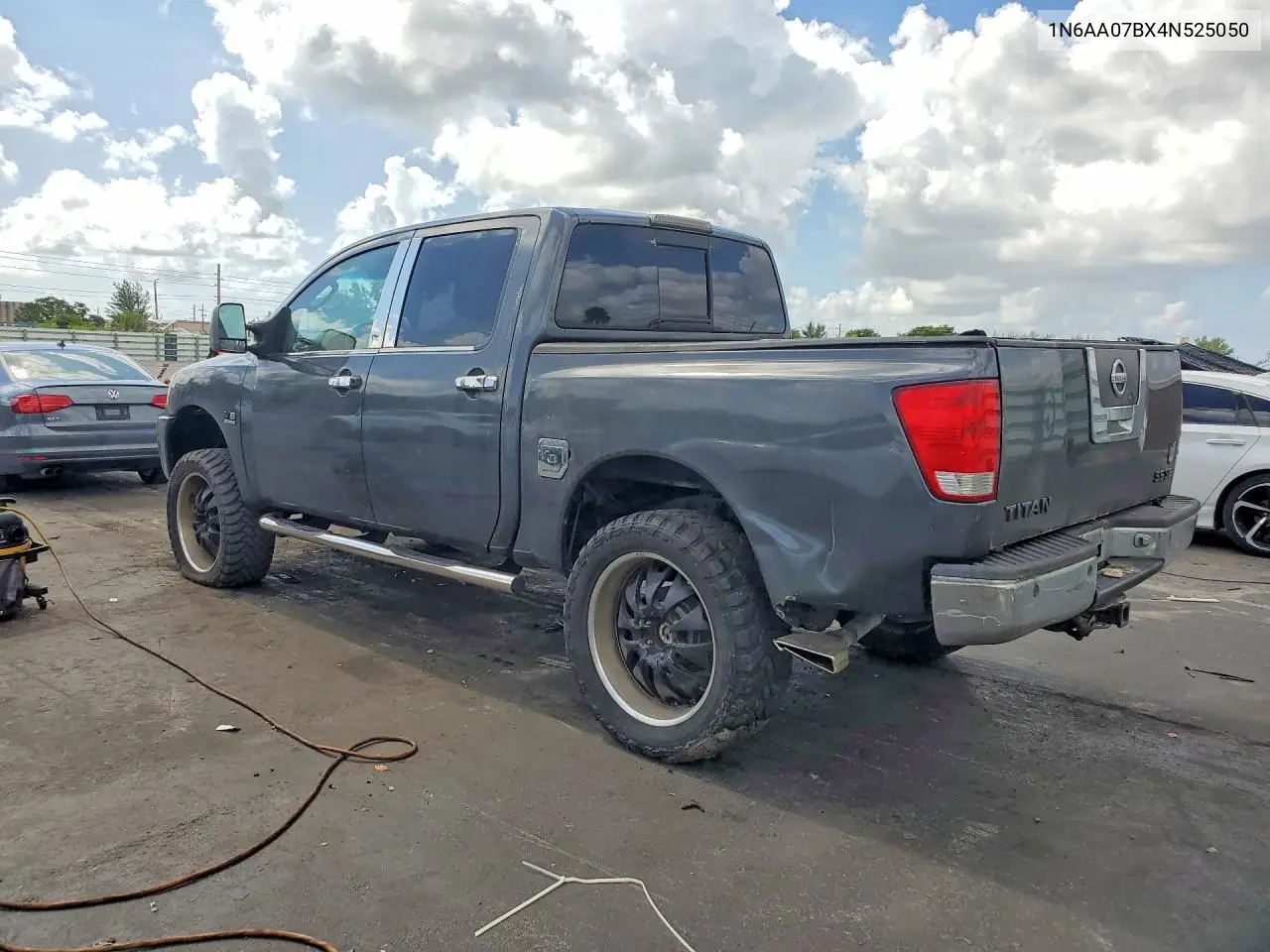 2004 Nissan Titan Xe VIN: 1N6AA07BX4N525050 Lot: 62126196