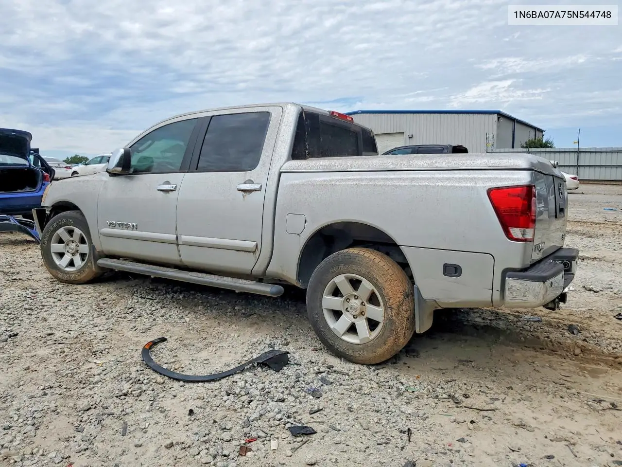 2005 Nissan Titan Xe VIN: 1N6BA07A75N544748 Lot: 57213756