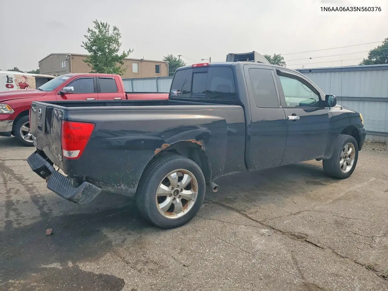 2005 Nissan Titan Xe VIN: 1N6AA06A35N560376 Lot: 61503266