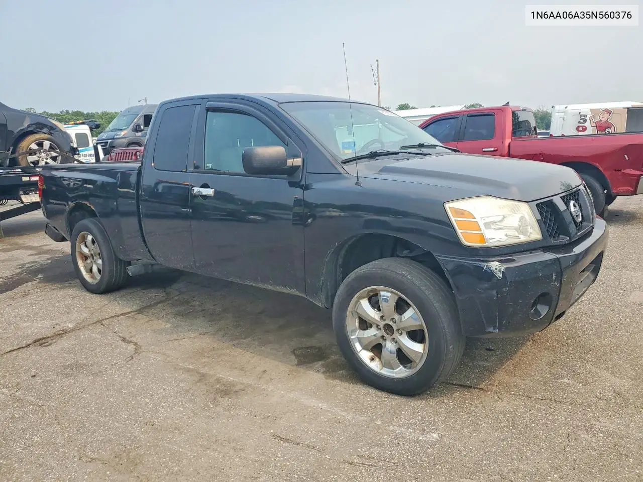 2005 Nissan Titan Xe VIN: 1N6AA06A35N560376 Lot: 61503266