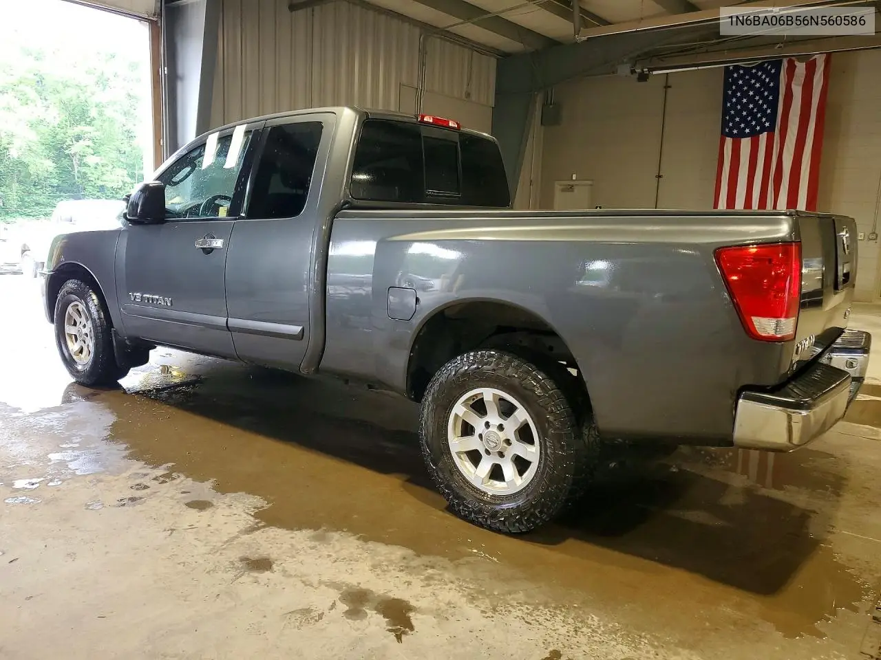 2006 Nissan Titan Xe/Se/Le VIN: 1N6BA06B56N560586 Lot: 56421506