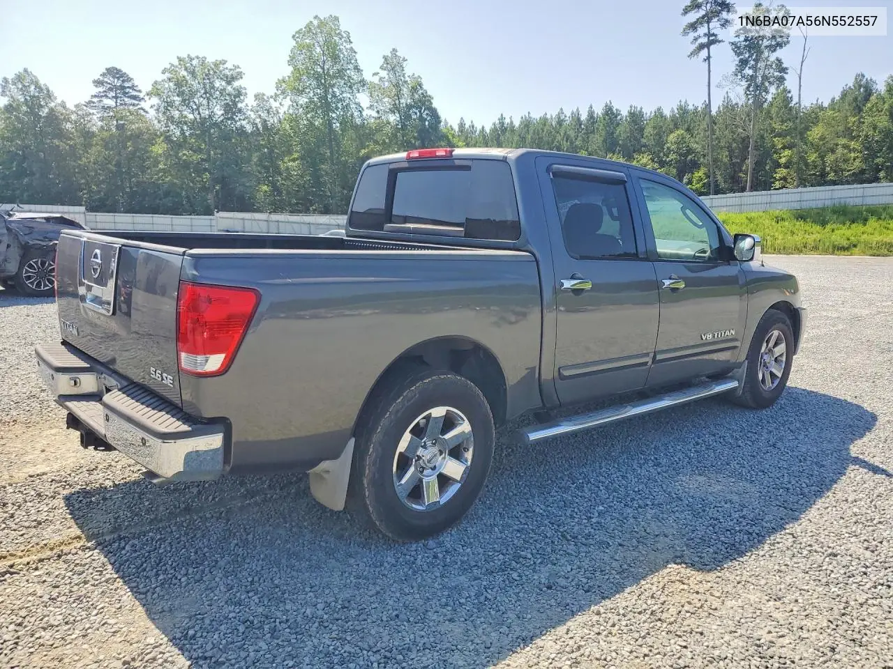 2006 Nissan Titan Xe Ffv VIN: 1N6BA07A56N552557 Lot: 59378896