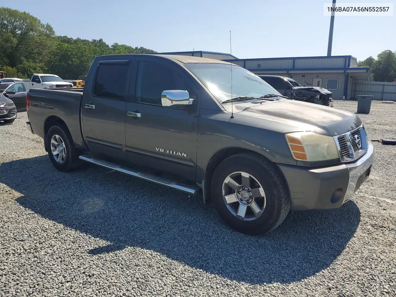 2006 Nissan Titan Xe Ffv VIN: 1N6BA07A56N552557 Lot: 59378896