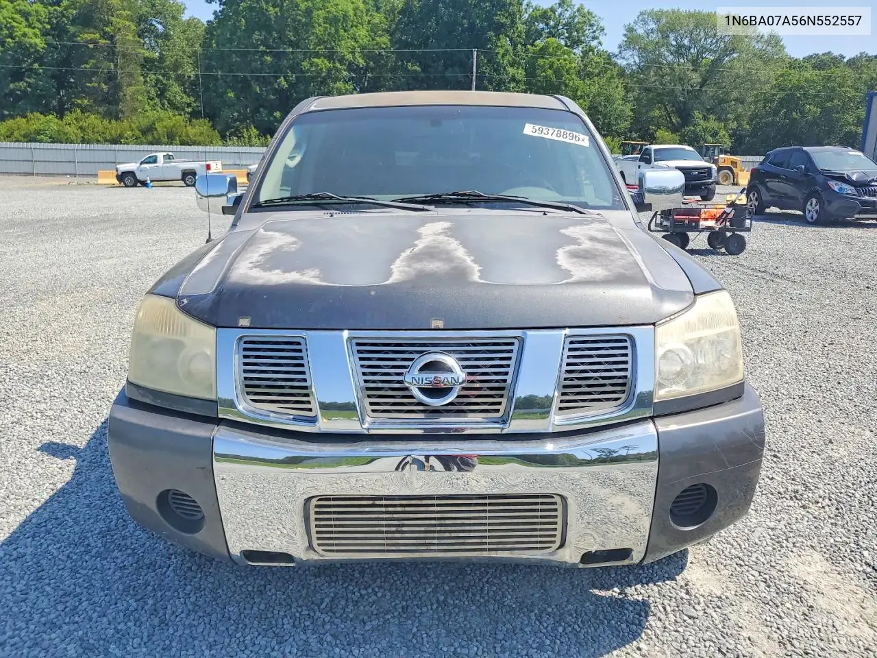 2006 Nissan Titan Xe Ffv VIN: 1N6BA07A56N552557 Lot: 59378896