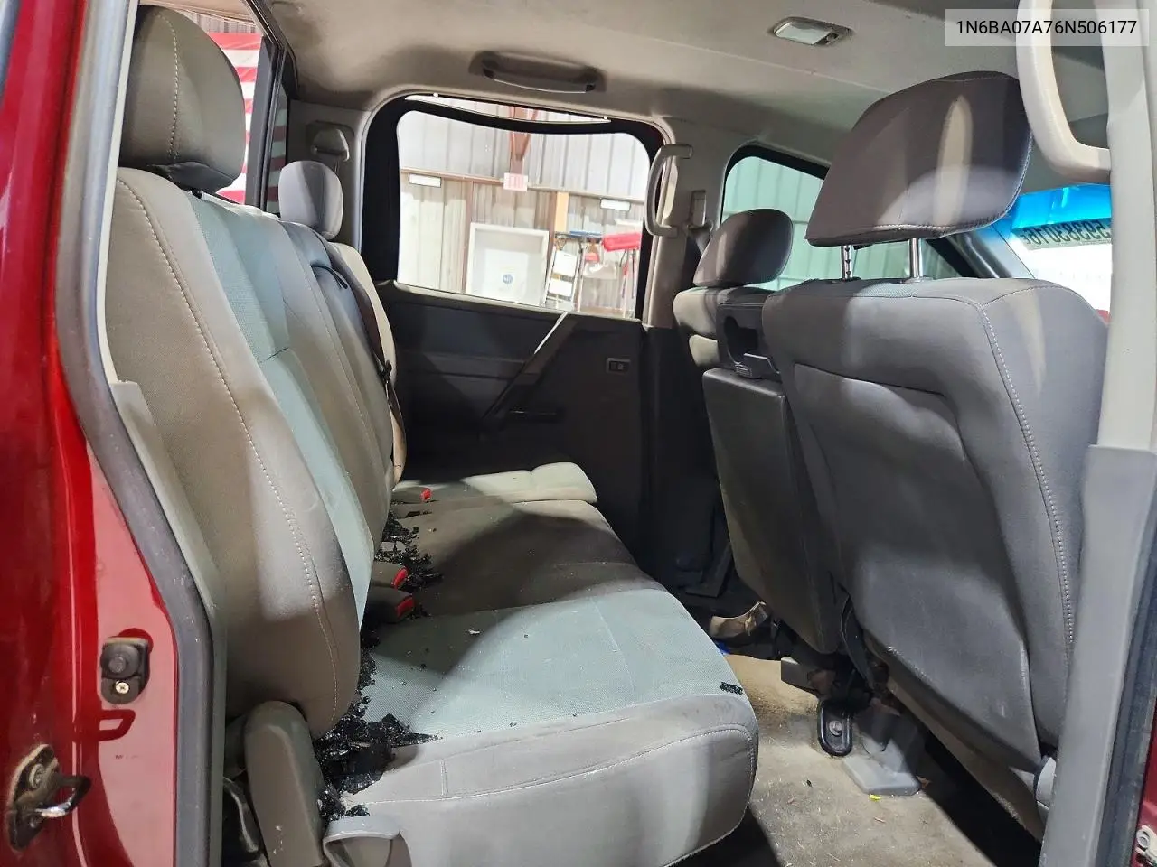 2006 Nissan Titan Xe Ffv VIN: 1N6BA07A76N506177 Lot: 59383016